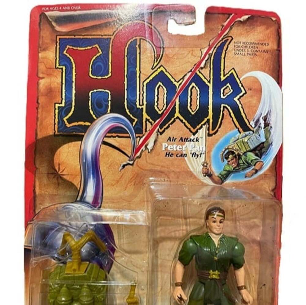 Vintage 1991 Mattel Hook Air Attack Peter Pan Action Figure New MOC